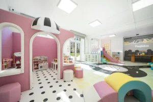 Žaidimų kambarys Vilniuje Paupiukas ir veiklos namelis