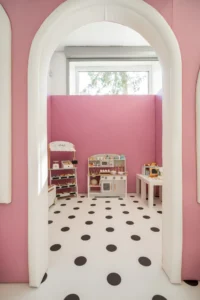 Žaidimų kambarys Vilniuje Paupiukas. Žaidimų namelis.